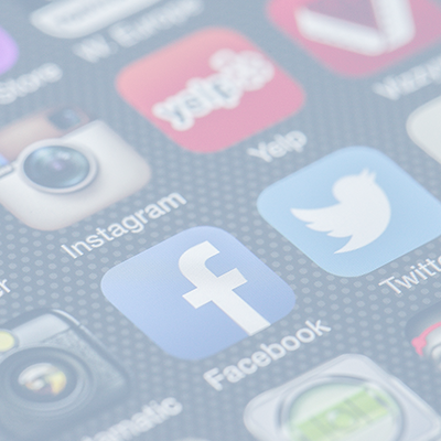 Social Media Marketing für Finanzpartner/innen Social Media Icons